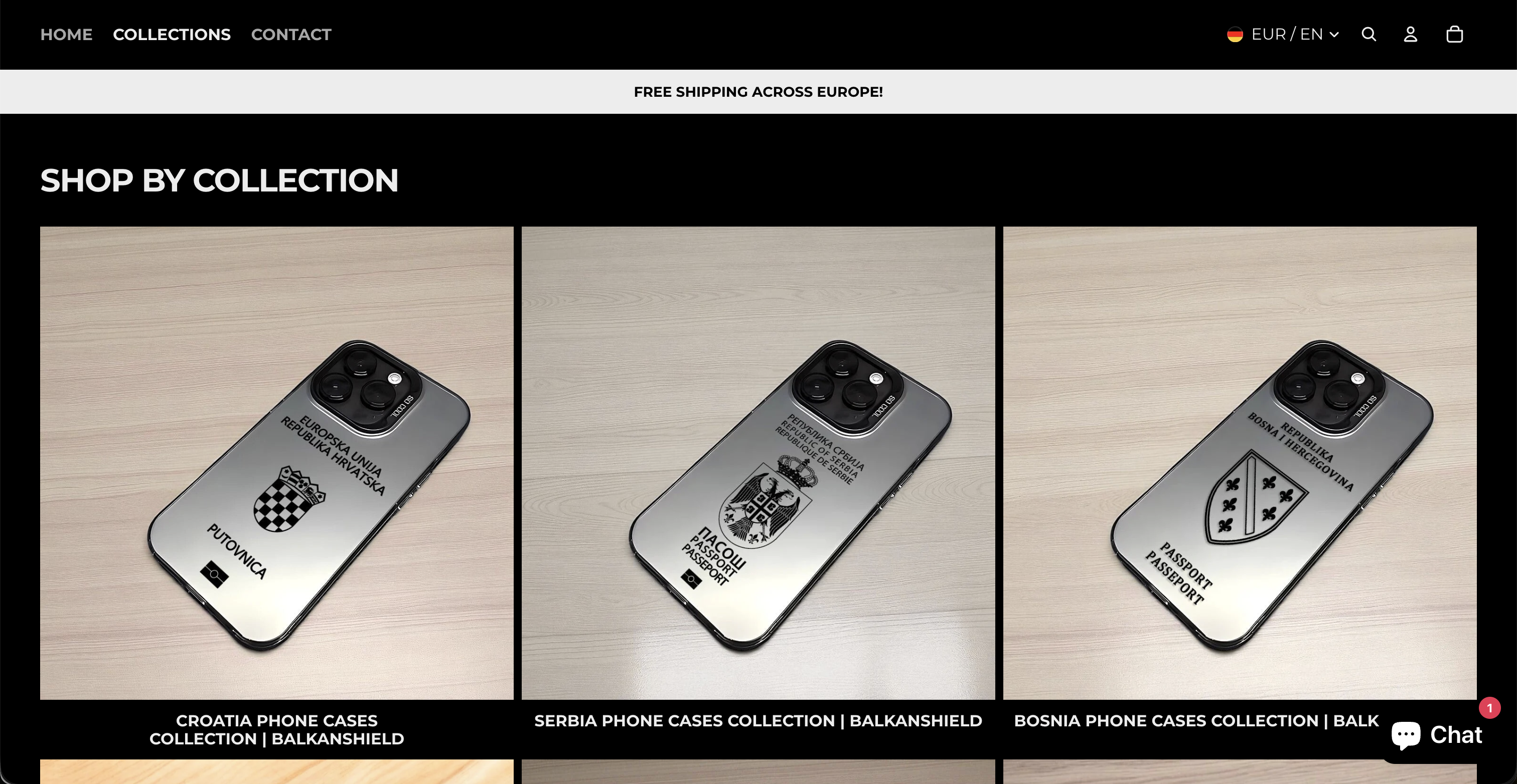 Desktop collection overview